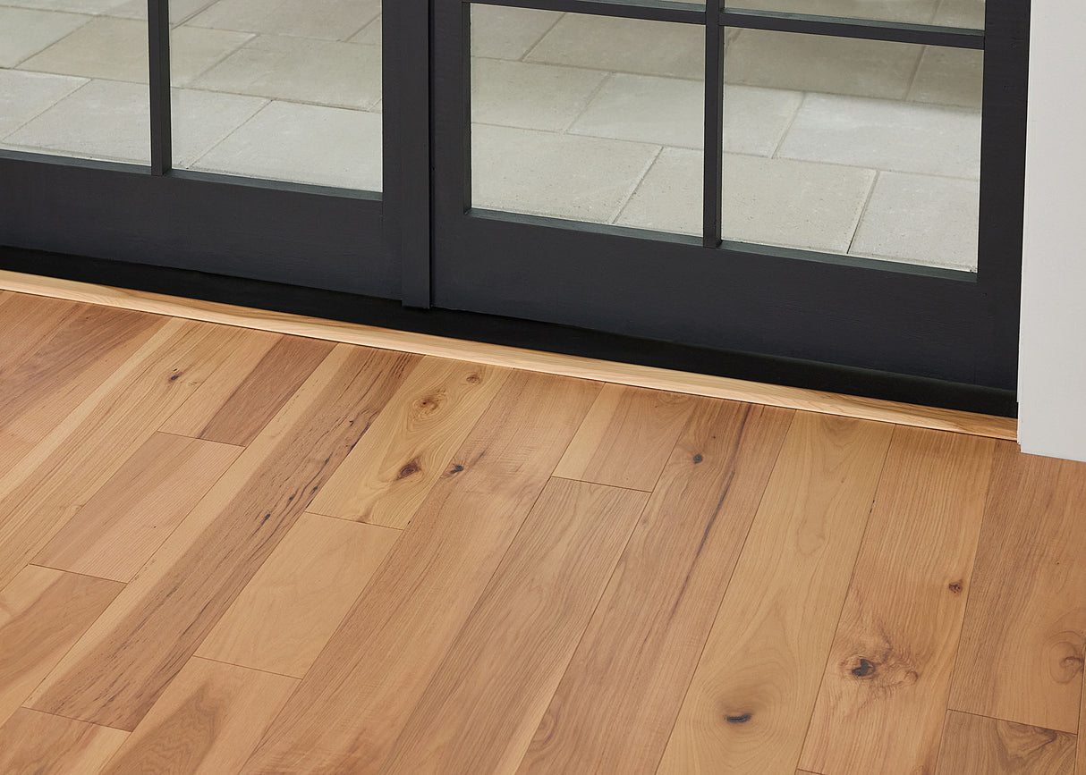 Prefinished Matte Hickory Natural 2 in. Wide x 6.5 ft. Length Threshold