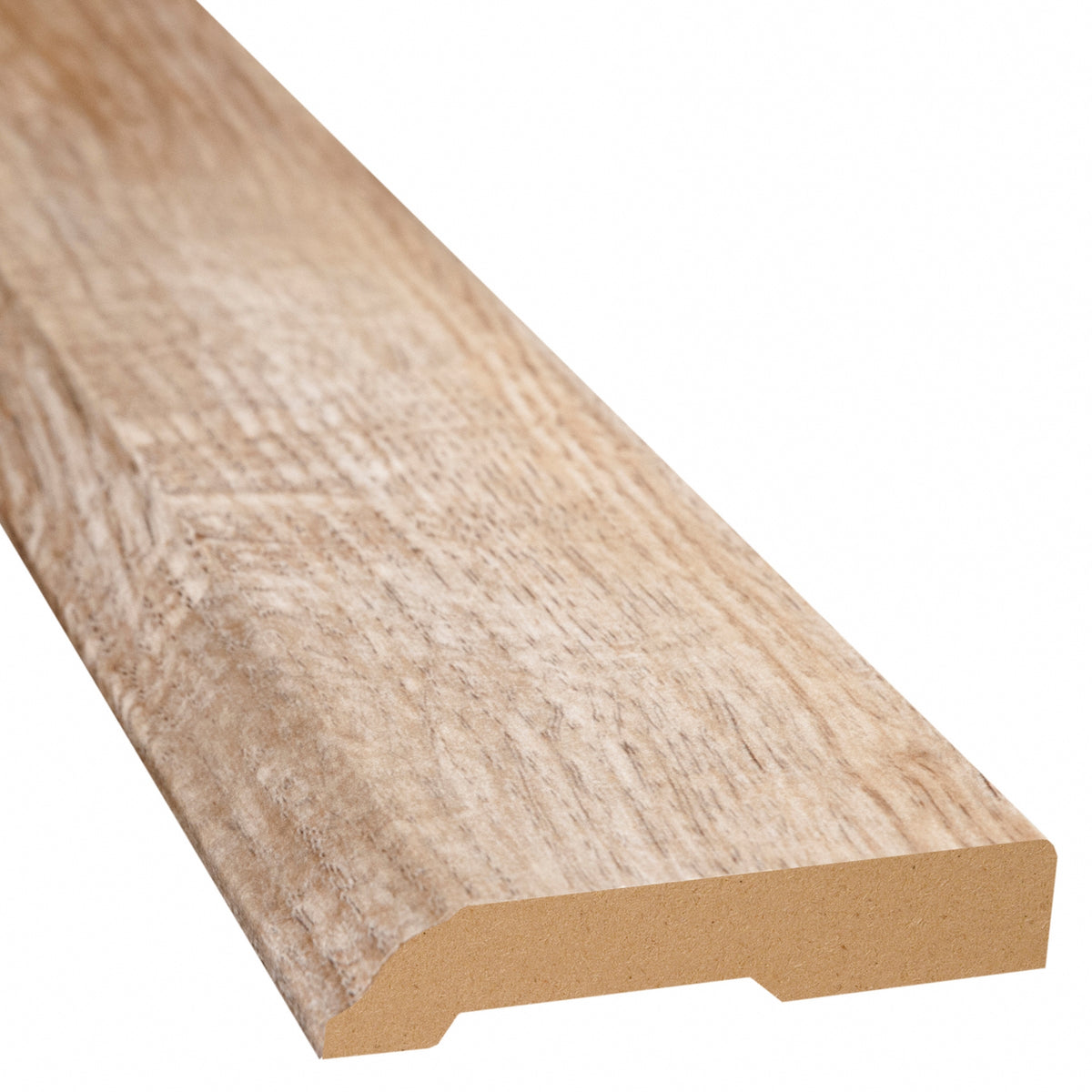 Delaware Bay Driftwood Laminate 3-1/4 in. Tall x 0.63 in. Thick x 7.5 ft. Length Baseboard