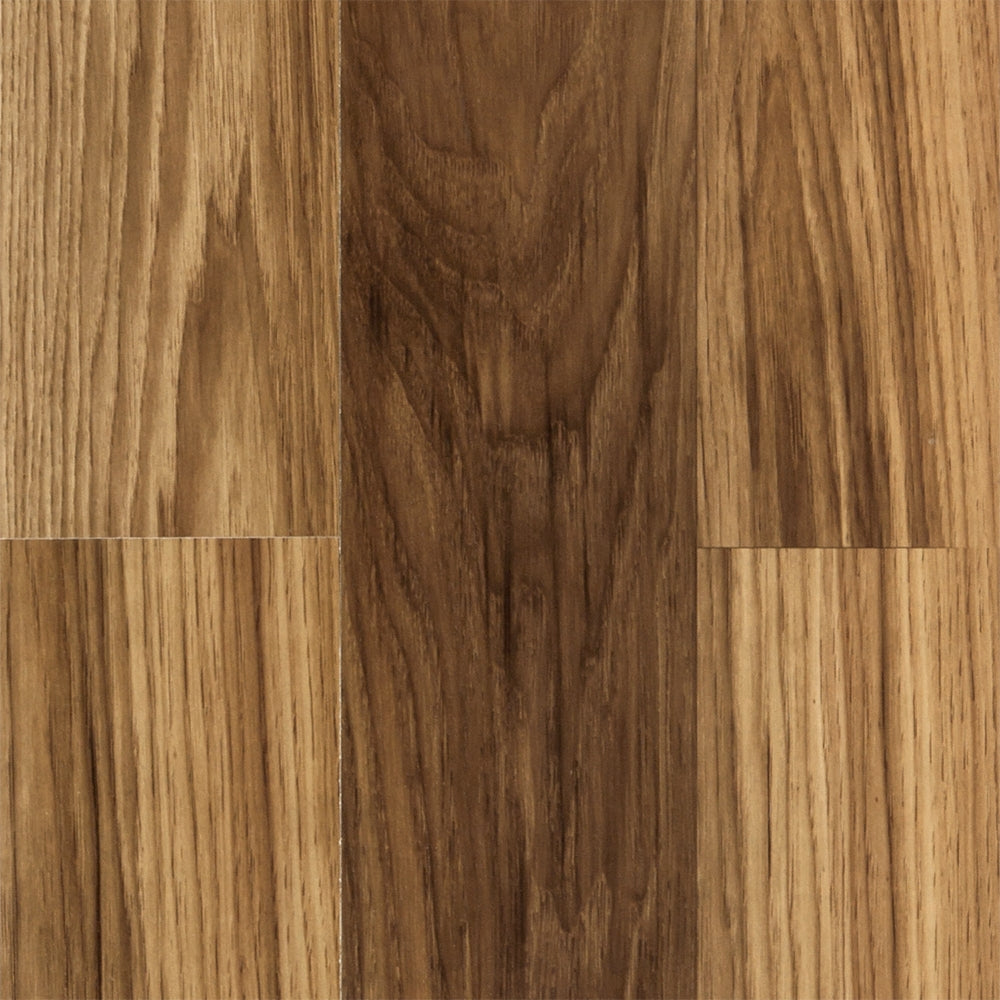 10mm w/ 2mm pad Fairfield County Hickory Laminate Flooring 8 in. Wide x 48 in. Long