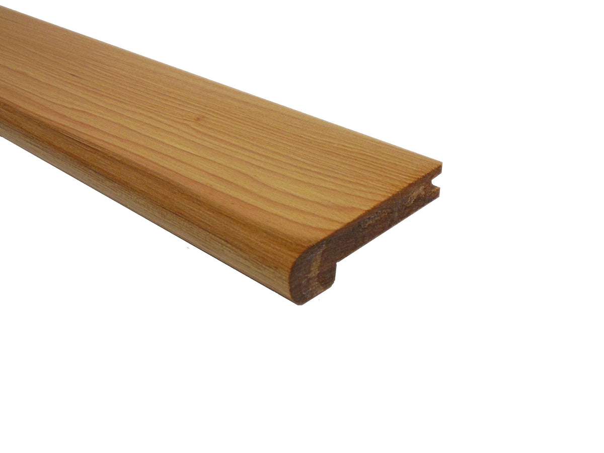 Prefinished Hickory 1/2 in. Thick x 2.75 in. Wide x 6.5 ft. Length Stair Nose