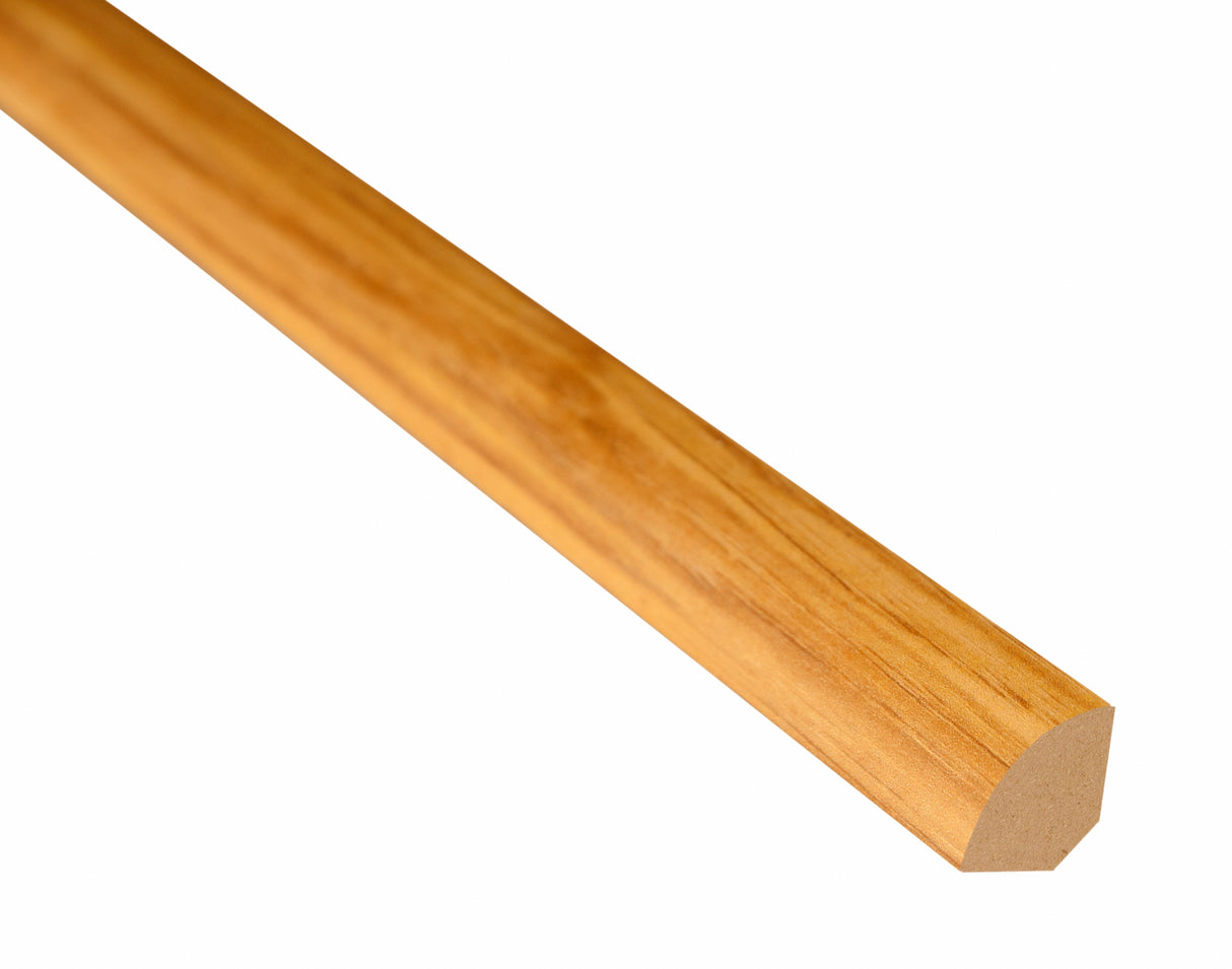 Fairfield County Hickory Laminate 3/4 in. Tall x 0.75 in. Wide x 7.5 ft. Length Quarter Round