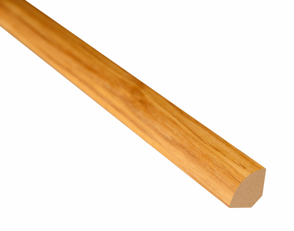 Fairfield County Hickory Laminate 3/4 in. Tall x 0.75 in. Wide x 7.5 ft. Length Quarter Round