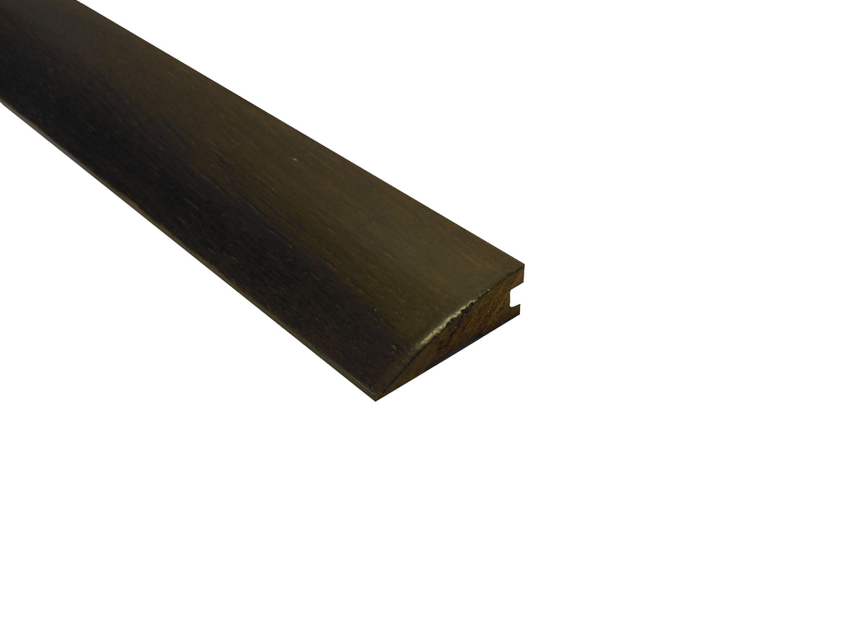 Prefinished Espresso Hevea 2.25 in. Wide x 6.5 ft. Length Reducer