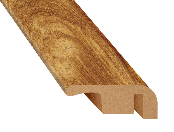 Heard County Hickory Laminate 1.37 in. Wide x 7.5 ft. Length End Cap