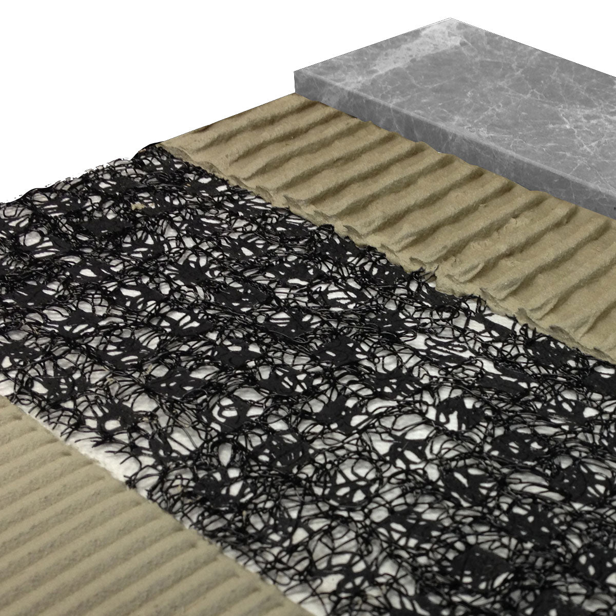 Fiber Fusion Tile Anti-Fracture Crack Isolation Membrane