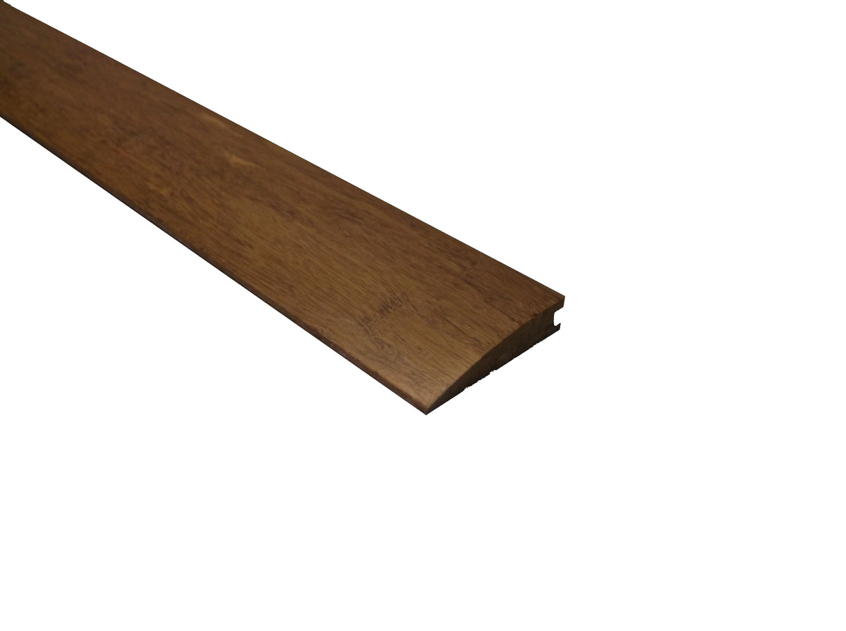 Prefinished Strand Carbonized Bamboo 3/8 in. Thick x 1.5 in. Wide x 72 in. Length Reducer