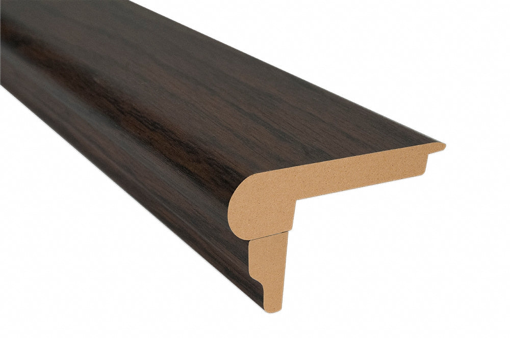 Riverside Hickory Laminate 3/4 in. Thick x 3 in. Wide x 7.5 ft. Length Flush Stair Nose