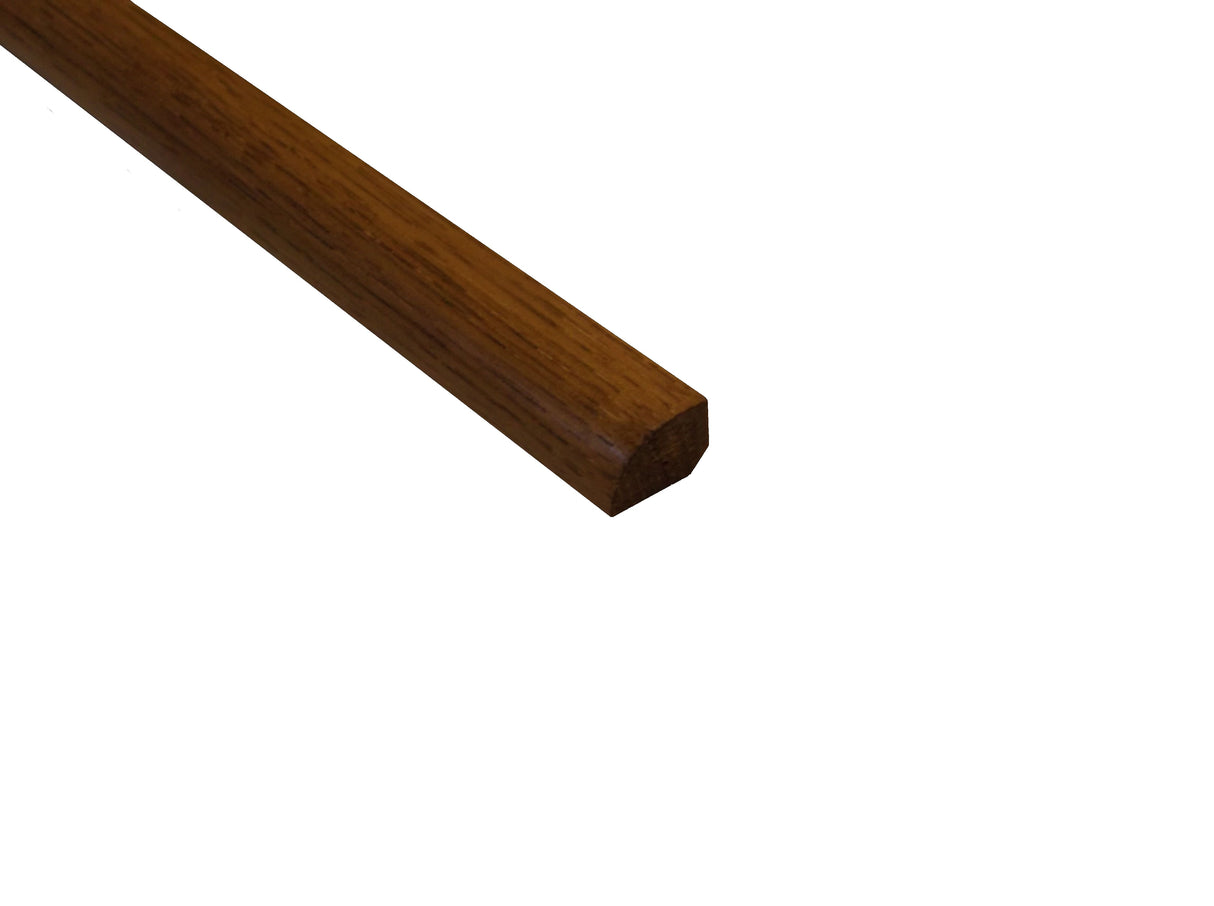 Prefinished Sugar Mill Hickory 3/4 in. Tall x 0.5 in. Wide x 6.5 ft. Length Shoe Molding