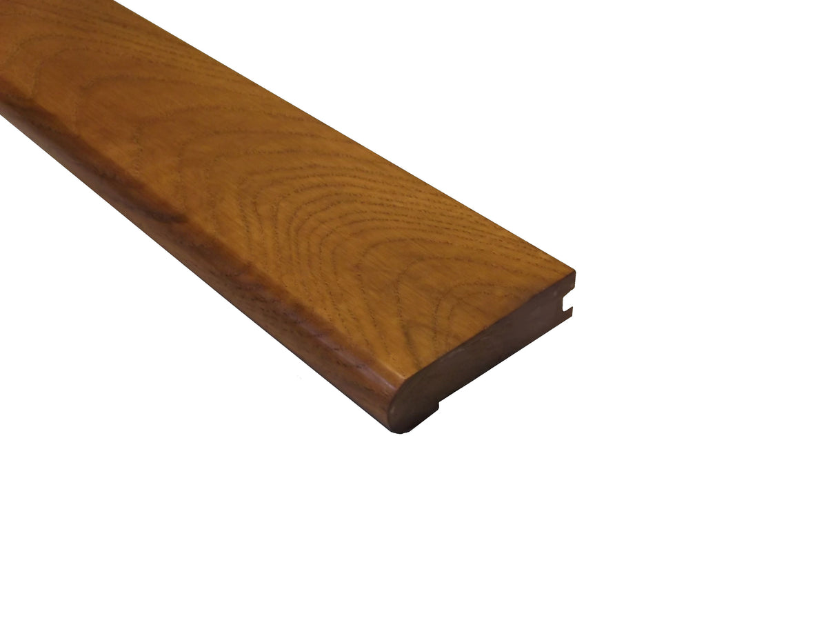 Prefinished Sugar Mill Hickory 3/4 in. Thick x 3.13 in. Wide x 6.5 ft. Length Stair Nose