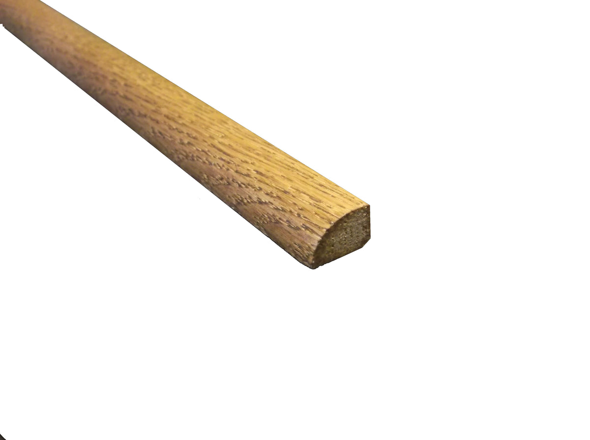 Prefinished Gunstock Oak 3/4 in. Tall x 0.5 in. Wide x 6.5 ft. Length Shoe Molding