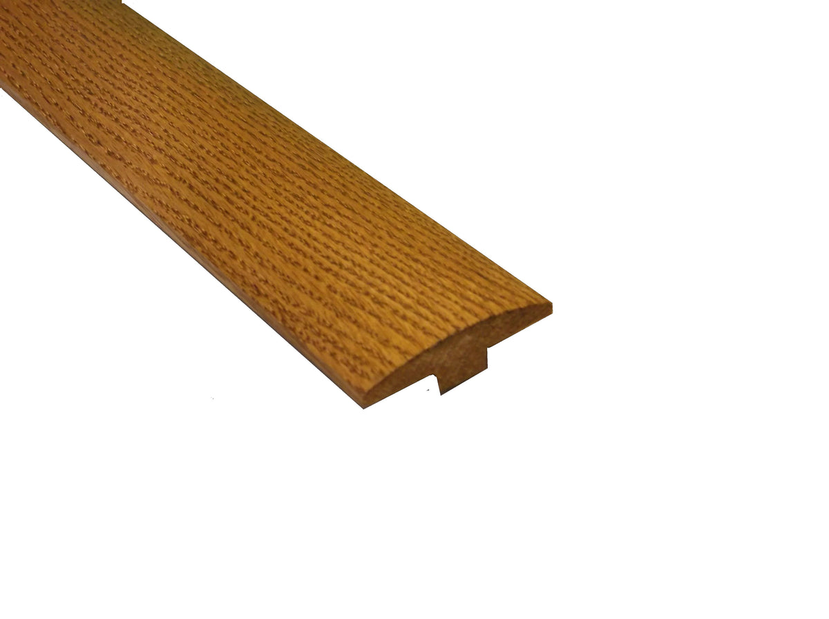 Prefinished Gunstock Oak 2 in. Wide x 6.5 ft. Length T-Molding