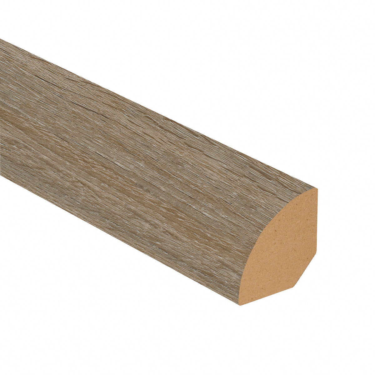 Beach Cottage Oak Vinyl 0.75 in wide x 7.5 ft length Quarter Round