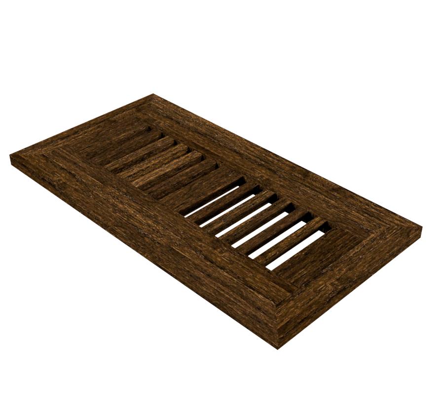4" x 10" Antique Hazel Flush Grill