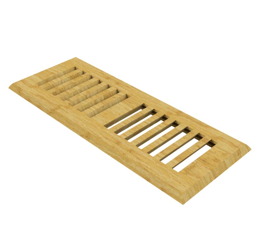 4" x 12" Natural Strand Drop In Grill
