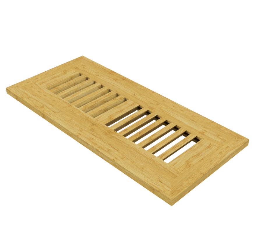 4" x 12" Natural Strand Flush Grill