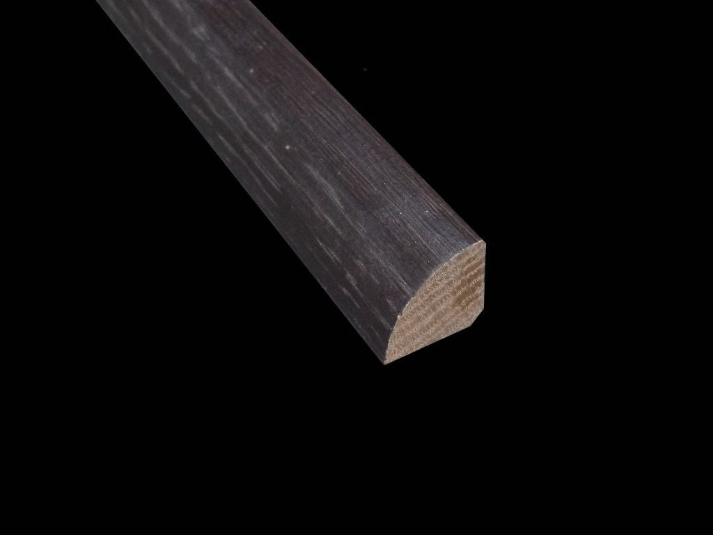 Prefinished Red Oak Espresso 3/4 in. Tall x 0.75 in. Wide x 8 ft. Length Quarter Round