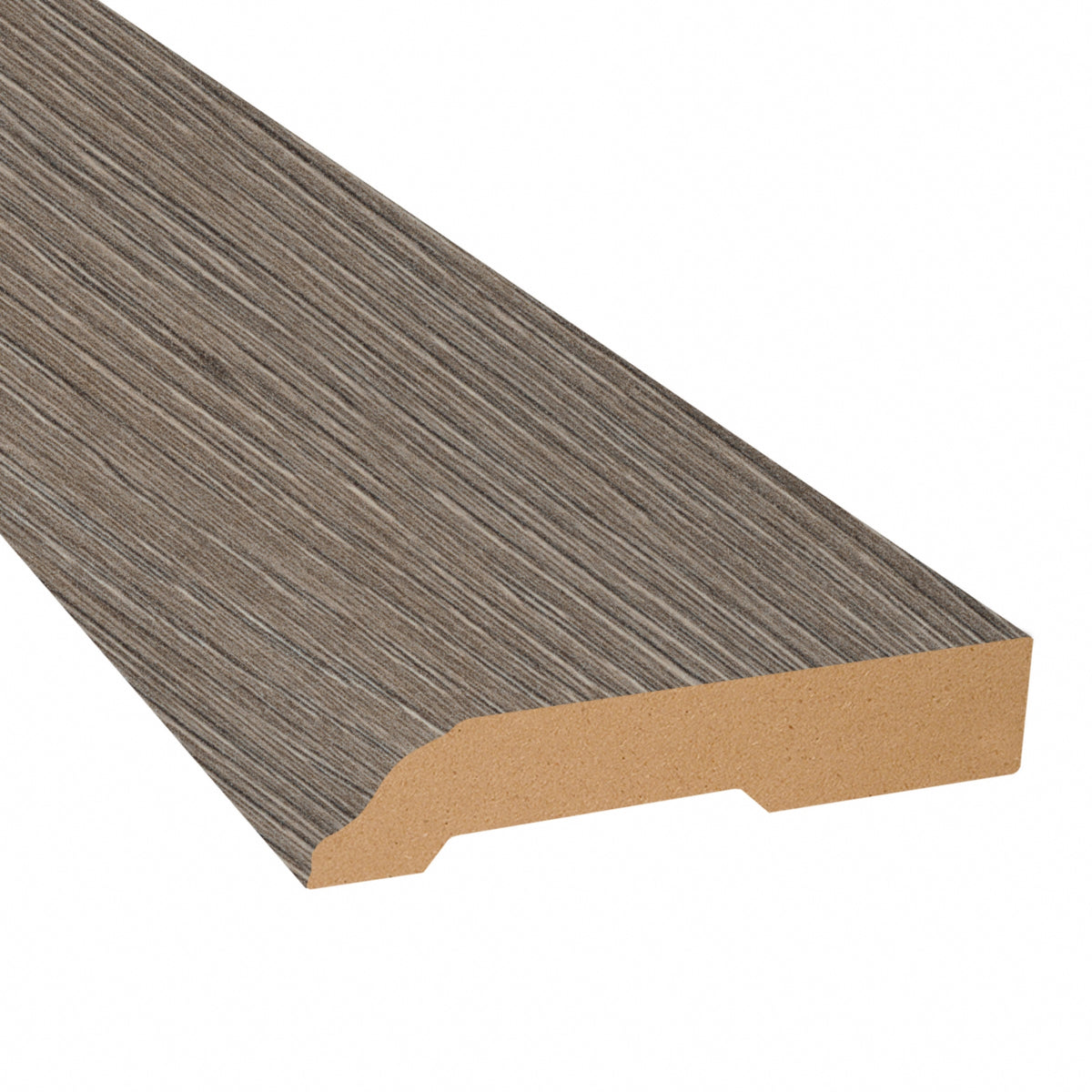 Pewter Oak Laminate 3-1/4 in. Tall x 0.63 in. Thick x 7.5 ft. Length Baseboard