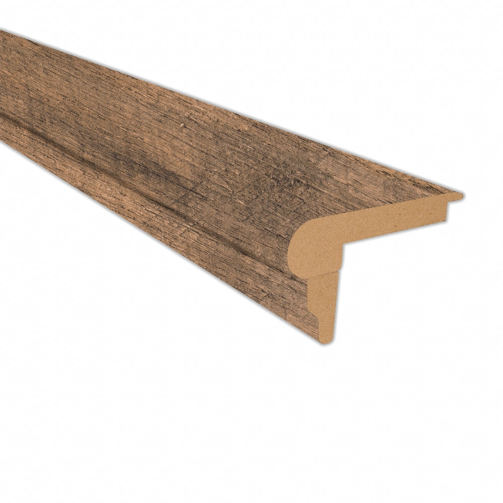 Calico Oak Laminate 3/4 in. Thick x 3 in. Wide x 7.5 ft. Length Flush Stair Nose
