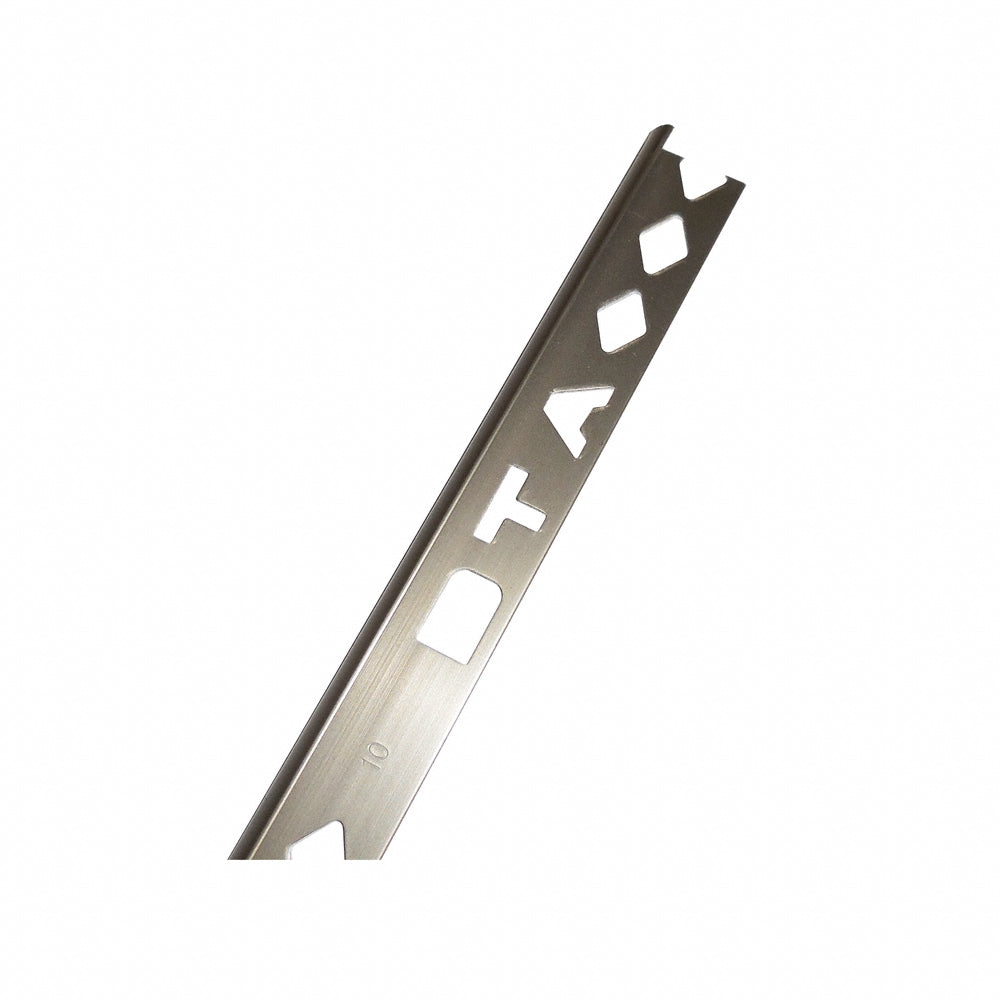 3/8" x 96" Satin Nickel Tile Round-Edge