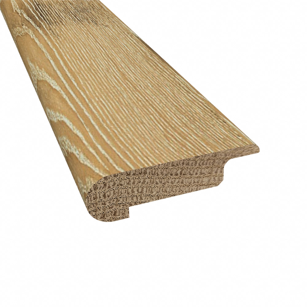 Prefinished French Oak 3/8 in. Thick x 2.75 in. Wide x 6.5 ft. Length Overlap Stair Nose