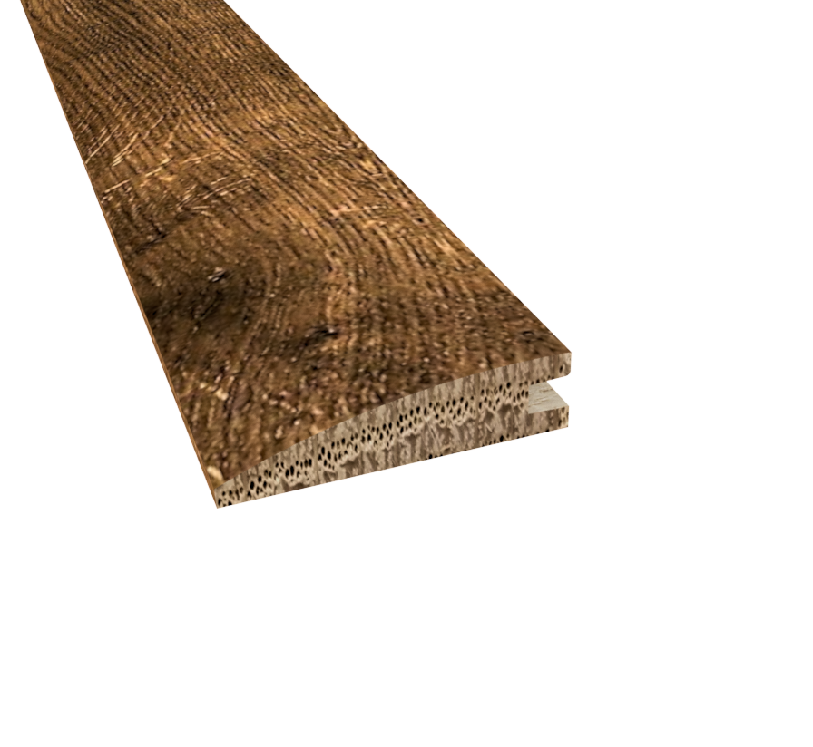 Prefinished Willow Manor Oak 2 in. Wide x 6.5 ft. Length Reducer