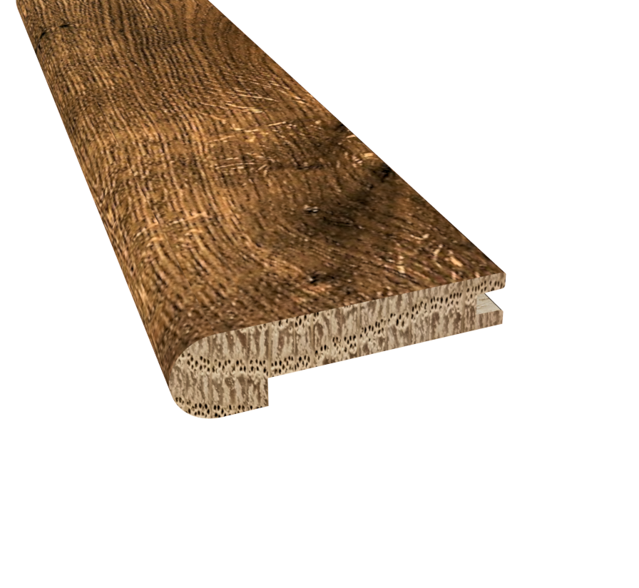 Prefinished Willow Manor Oak 1/2 in. Thick x 2.75 in. Wide x 6.5 ft. Length Stair Nose