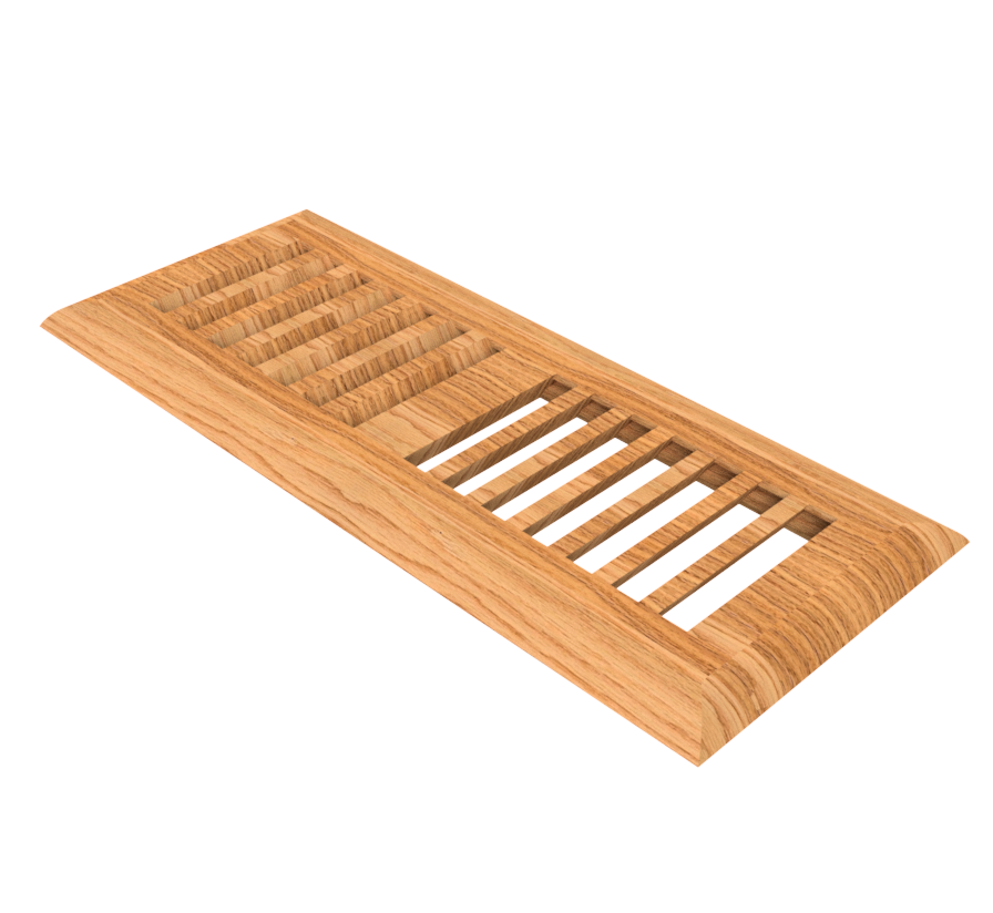 4" x 12" Red Oak Drop In Grill