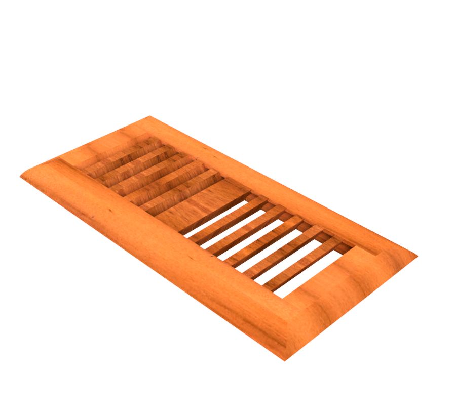 4" x 10" Brazilian Koa Drop In Grill