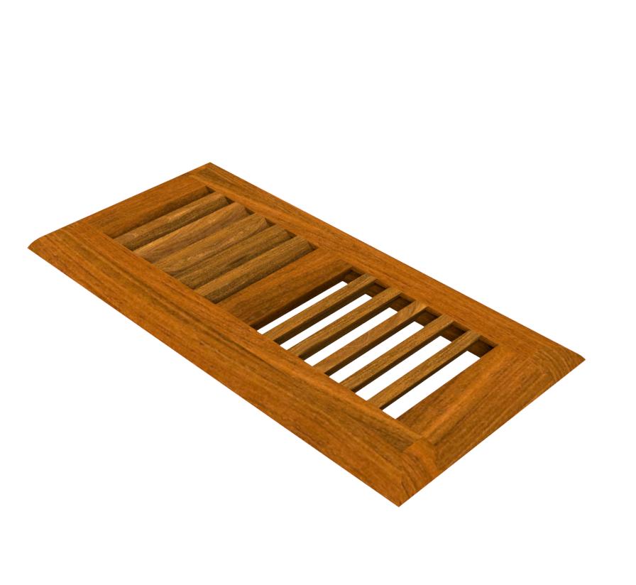 4" x 10" Brazilian Walnut Drop In Grill