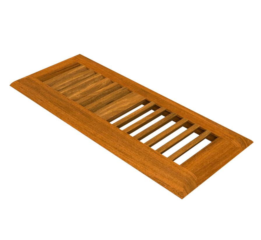 4" x 12" Brazilian Walnut Drop In Grill