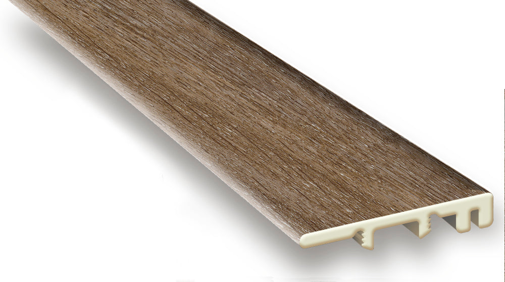 Malted Oak Vinyl Waterproof 1.5 in wide x 7.5 ft Length End Cap