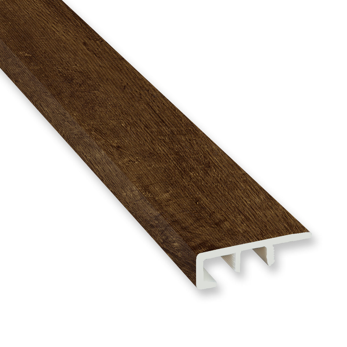 Clear Lake Chestnut Vinyl Waterproof 1.5 in wide x 7.5 ft Length End Cap