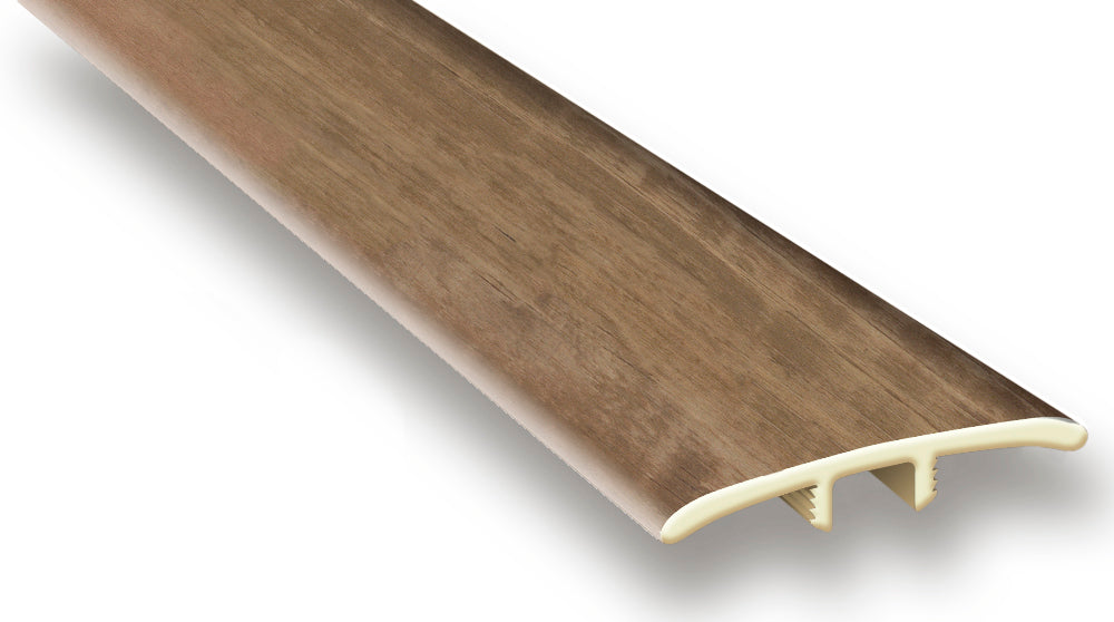 Rustic Reclaimed Oak Vinyl Waterproof 1.75 in wide x 7.5 ft Length T-Molding