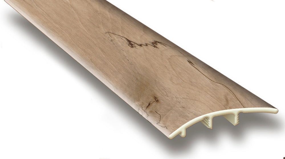 Natural Maple Vinyl Waterproof 1.5 in wide x 7.5 ft Length Reducer