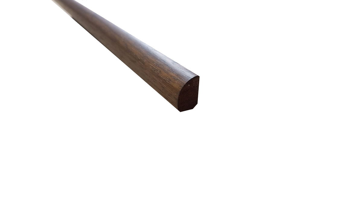 Prefinished Matte Brazilian Chestnut 3/4 in. Tall x 0.5 in. Wide x 6.5 ft. Length Shoe Molding