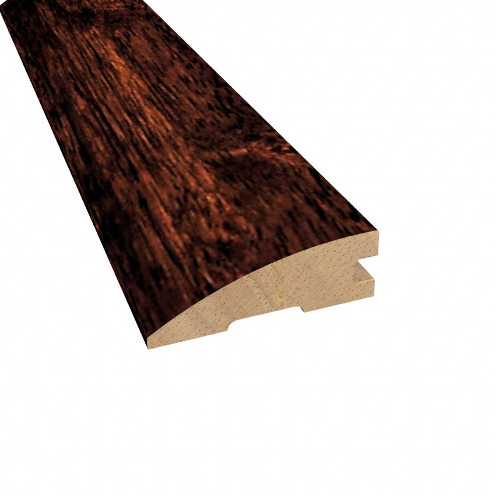 Prefinished Moroccan Cherry Hevea 2.25 in. Wide x 6.5 ft. Length Reducer