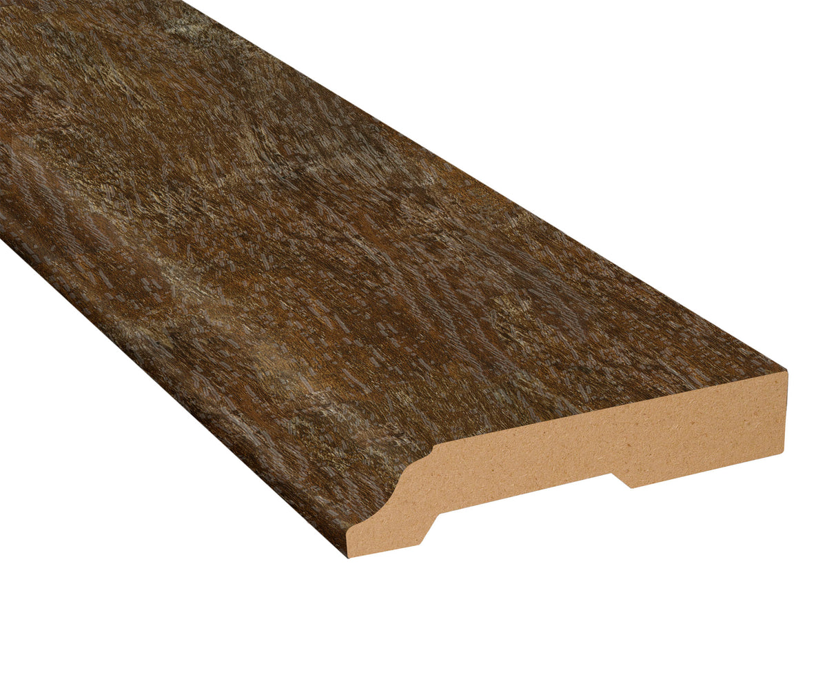 Copper Barrel Oak Vinyl 3.25 in wide x 7.5 ft Length Baseboard