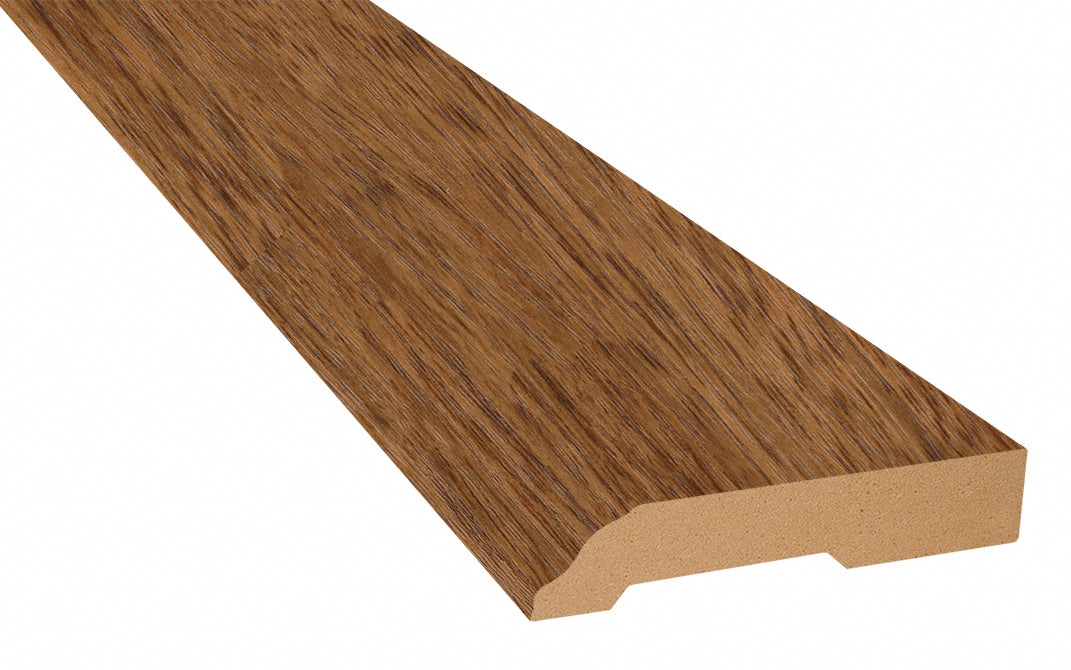 Brazilian Cherry Vinyl 3.25 in wide x 7.5 ft Length Baseboard