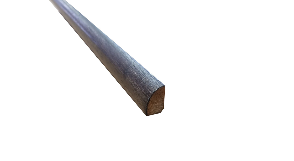 Prefinished Chestnut Hevea 3/4 in. Tall x 0.5 in. Wide x 6.5 ft. Length Shoe Molding