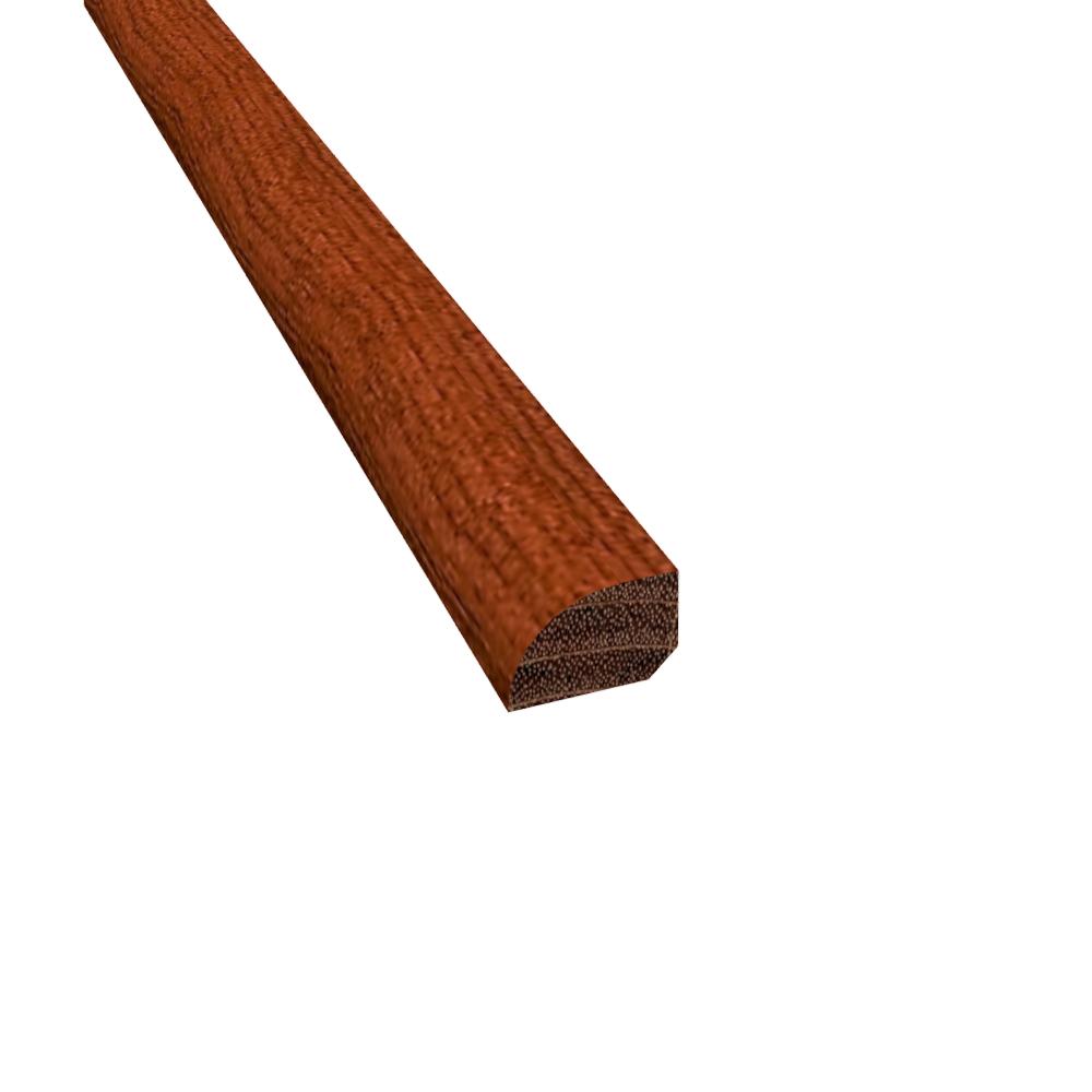 Prefinished Cumaru 3/4 in. Tall x 0.5 in. Wide x 6.5 ft. Length Shoe Molding