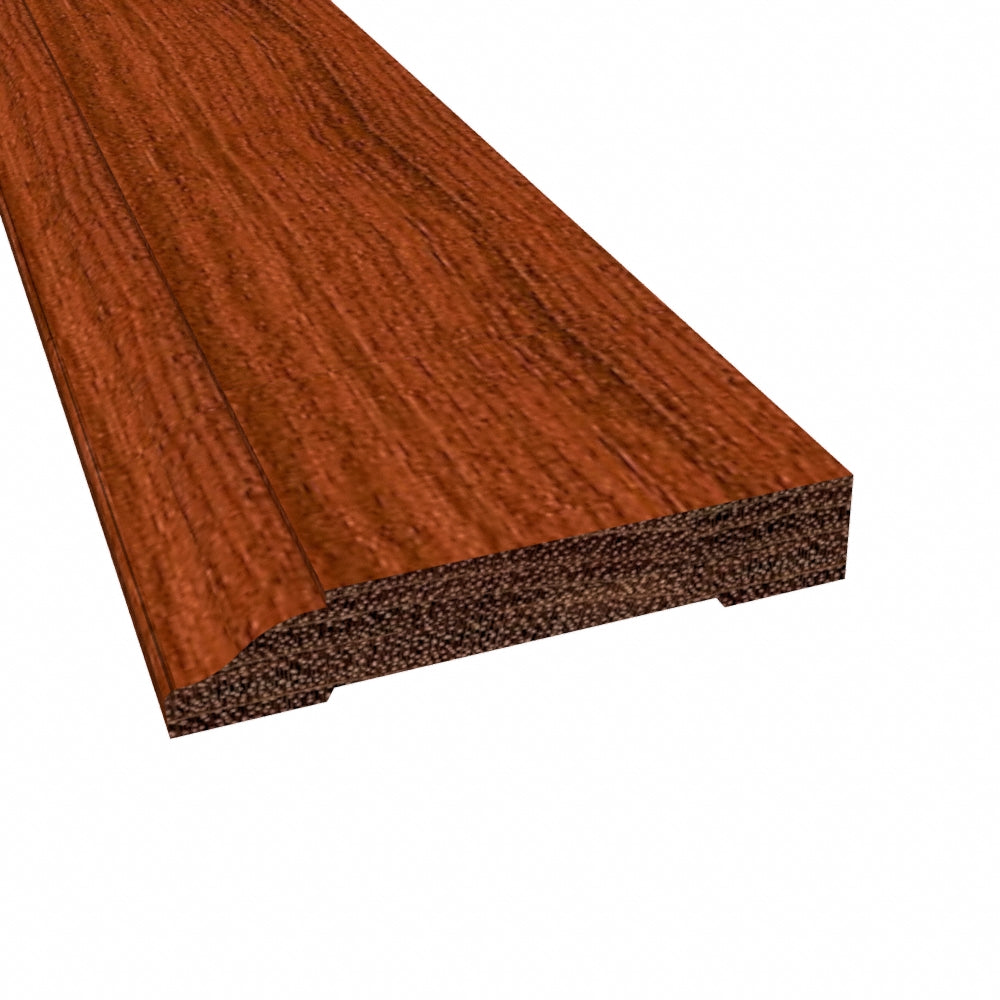 Prefinished Cumaru 3-1/4 in. Tall x 0.5 in. Thick x 8 ft. Length Baseboard