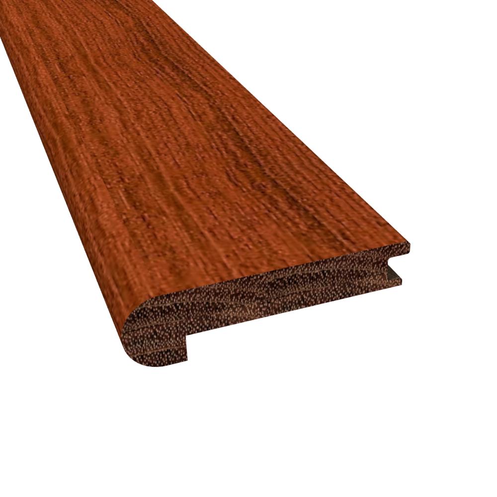 Prefinished Cumaru 1/2 in. Thick x 2.75 in. Wide x 6.5 ft. Length Stair Nose