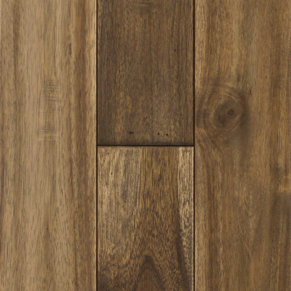 3/4 in. Bar Harbor Acacia Distressed Prefinished Solid Hardwood Flooring 3.5 in. Wide