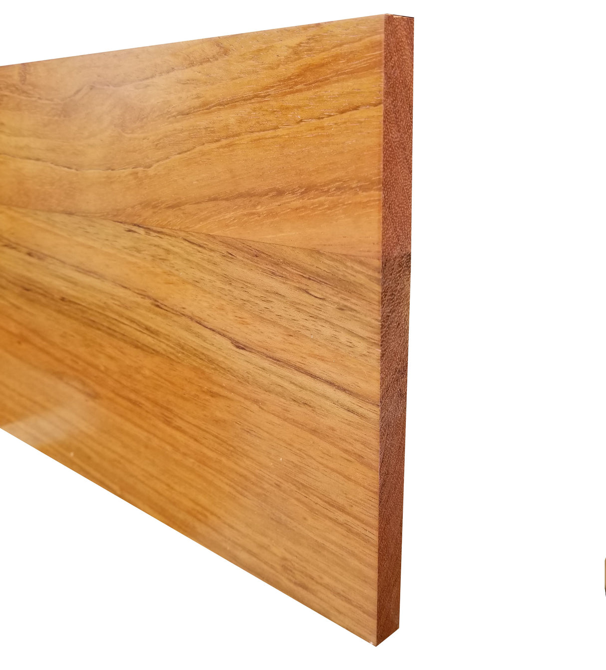 Prefinished Brazilian Cherry 1/2 in. Thick x 7.5 in. Wide x 48 in. Length Retrofit Riser