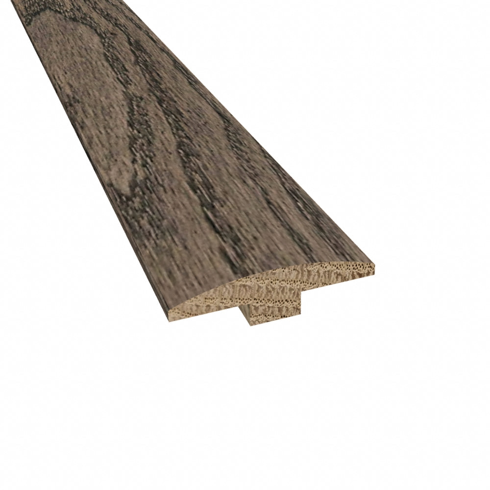 Prefinished Gray Fox Oak 2 in. Wide x 6.5 ft. Length T-Molding
