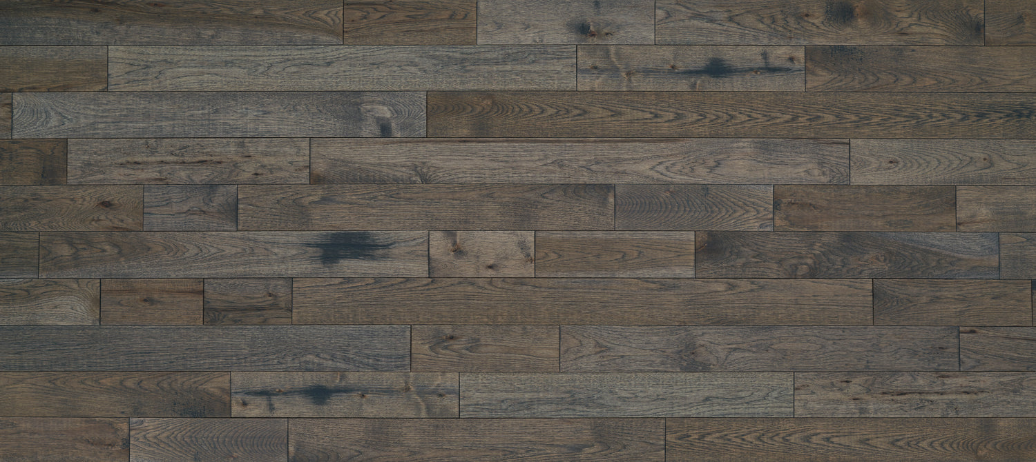 3/4 in. Winter Solstice Hickory Prefinished Solid Hardwood Flooring 5 in. Wide