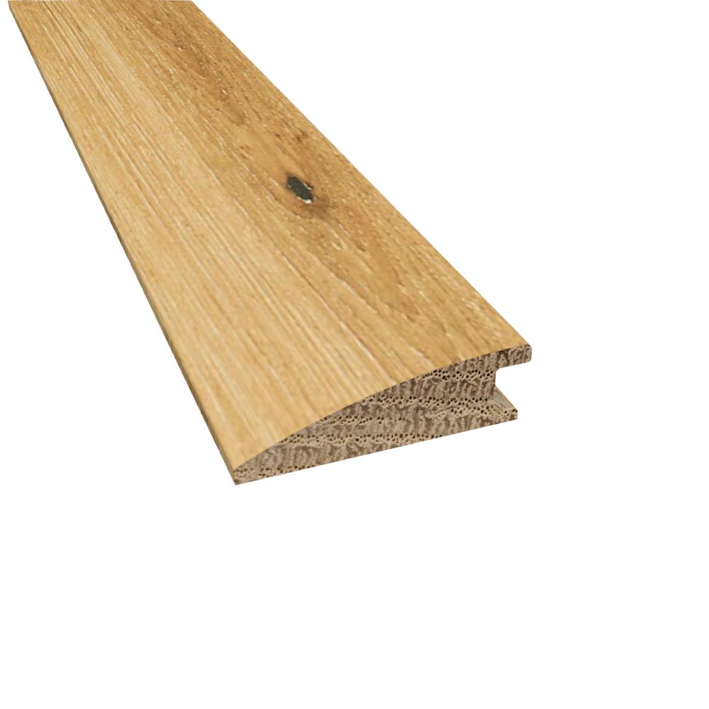 Prefinished Whisper White Oak 2 in. Wide x 6.5 ft. Length Reducer