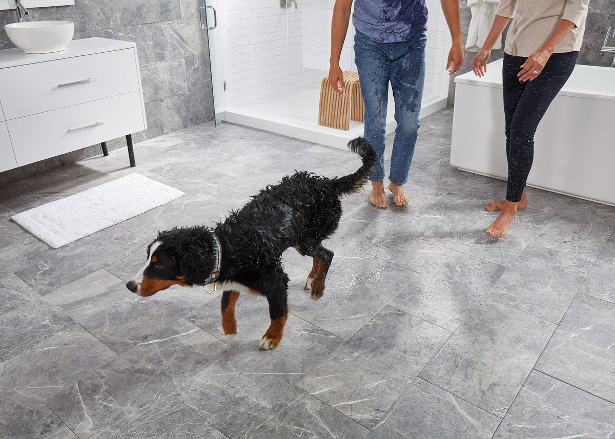 24"x12" AV UL Cabo Azul Porcelain Tile- Stack Out - 835 Sq. Ft.