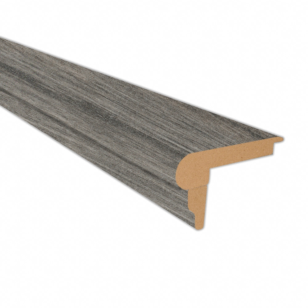 Jamestown Walnut Laminate 3/4 in. Thick x 3 in. Wide x 7.5 ft. Length Flush Stair Nose