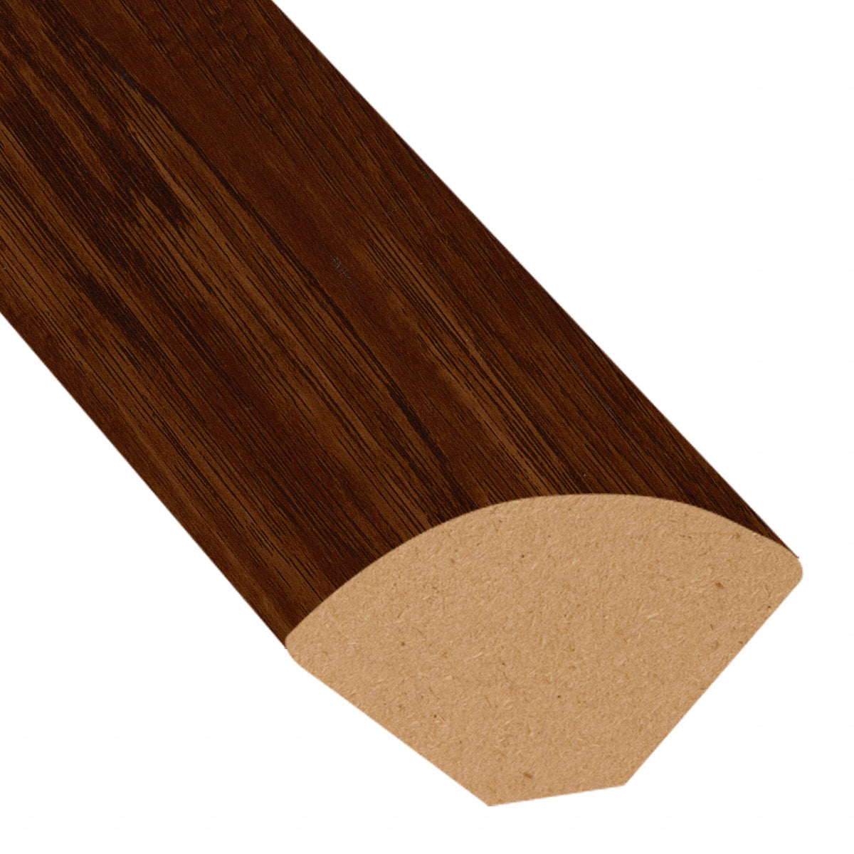 Homeland Hickory Vinyl 0.75 in wide x 7.5 ft length Quarter Round